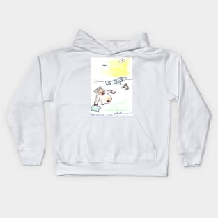 Air Shuttle Ape Kids Hoodie